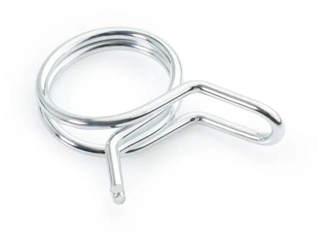 Alt view image 3 of 6 - Alphacool ES Wire Tensioning Clamp for 12.7/7.6mm TPV Tube - 10 Pack, Stainless Steel, Silver (10282)