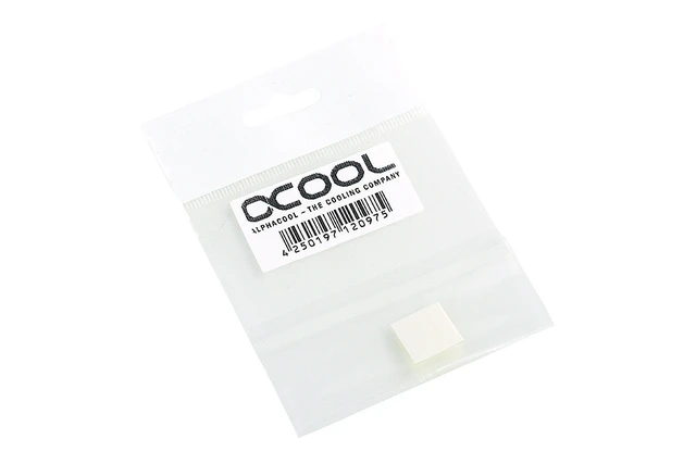 Alt view image 2 of 2 - Alphacool Double-Sided Adhesive Pad 30x30x0.5mm, 1W/mK, Grey (12098)