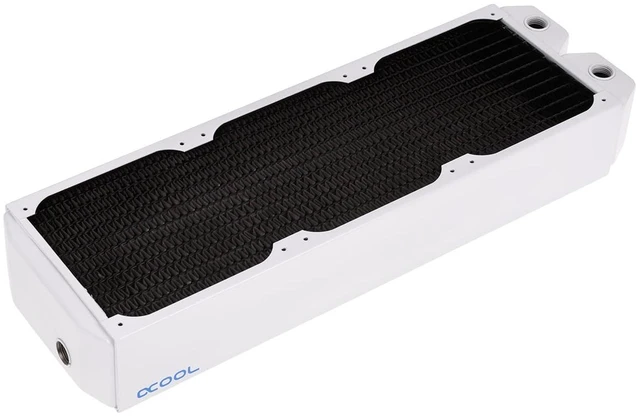 Alt view image 2 of 5 - Alphacool NexXxoS UT60 Full Copper 360mm Radiator | White Special Edition (14194)