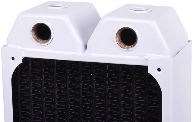 Alt view image 3 of 5 - Alphacool NexXxoS UT60 Full Copper 360mm Radiator | White Special Edition (14194)