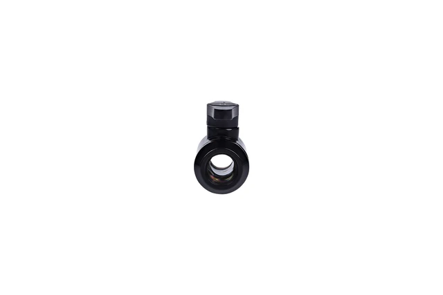 Alt view image 3 of 5 - Alphacool G1/4 Eiszapfen 2-Way Ball Valve Fitting - Deep Black (17142)