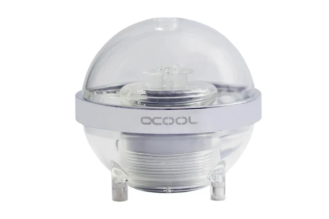 Alt view image 3 of 7 - Alphacool Eisball Addressable RGB - Acryl with D5 VPP655 PWM Reservoir, G1/4 (13795)