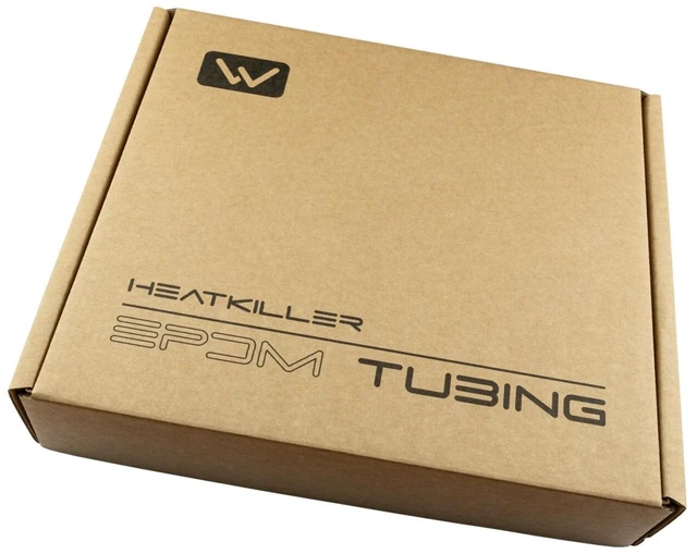 Main image of Watercool HEATKILLER EPDM Tubing 16/10 (ID3/8") Black - 3m Retailbox (50274)