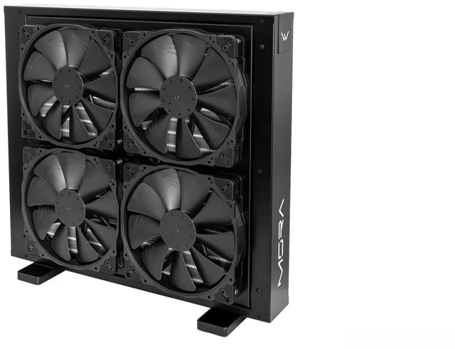 Alt view image 6 of 14 - Watercool MO-RA IV 400 - Black (26400)