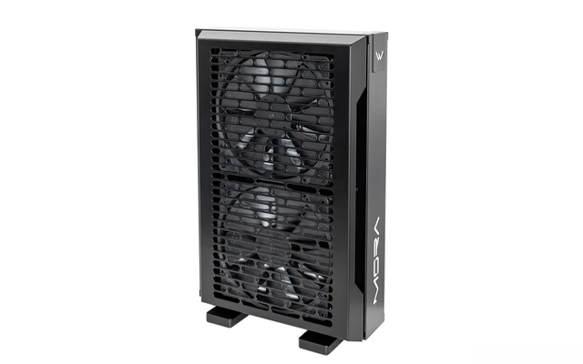 Alt view image 4 of 8 - Watercool MO-RA IV 200 Fan Grill - Black, Steel (26210)