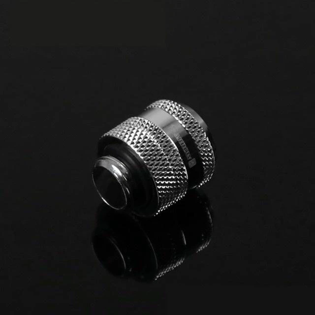 Alt view image 3 of 3 - Barrow G1/4" Multi-Link Adapter - 12mm OD Rigid Tube - Silver (TYKN-K12 V4-Silver)