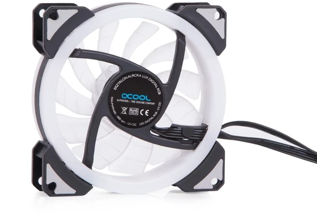 Alt view image 4 of 7 - Alphacool Eiszyklon Aurora LUX Digital RGB (92x92x25mm) (24814)