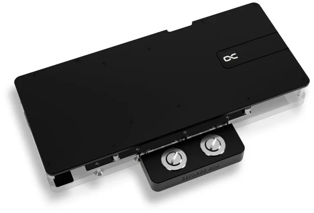 Alt view image 4 of 12 - Alphacool Core Geforce RTX 5080/5070 Ti Solid Core with Backplate (14845)