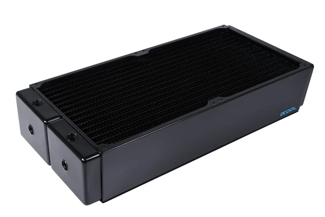 Alt view image 7 of 7 - Alphacool NexXxoS Monsta Full Copper 400mm Radiator, 200mm, G1/4, 80mm (14395)