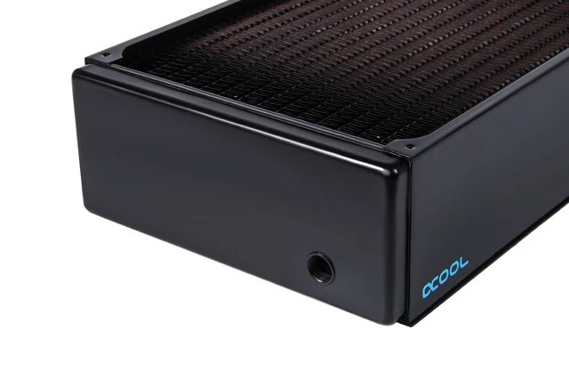 Alt view image 4 of 7 - Alphacool NexXxoS Monsta Full Copper 400mm Radiator, 200mm, G1/4, 80mm (14395)