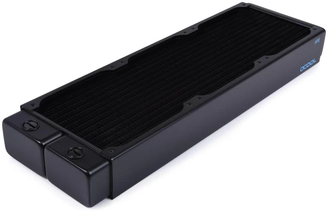 Main image of Alphacool NexXxoS Hpe-45 Full Copper 360mm Radiator, 120mm, G1/4, 45mm, Black (14440)