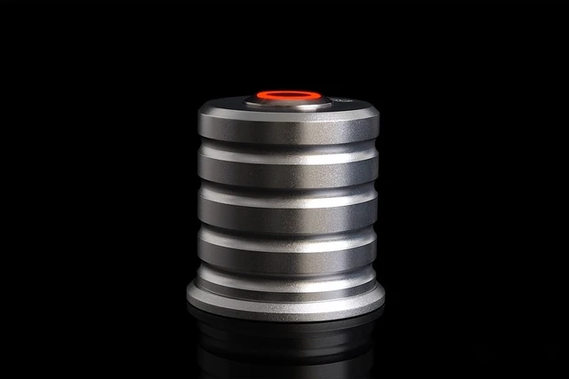 Alt view image 3 of 7 - Alphacool Power Button Body - Chrome, Aluminum (17429)