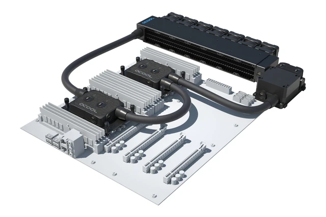 Alt view image 7 of 7 - Alphacool ES Reservoir 1U - DDC Version (15377)