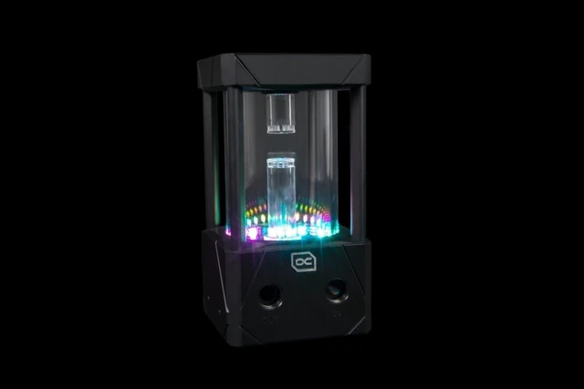 Alt view image 3 of 7 - Alphacool Eisbecher Aurora D5 Acetal/Glass - 150mm incl. Alphacool VPP Apex D5 Reservoir, G1/4, 150 mm, Borosilicate Glass (13327)