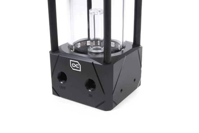 Alt view image 5 of 7 - Alphacool Eisbecher Aurora D5 Acetal/Glass - 150mm incl. Alphacool VPP Apex D5 Reservoir, G1/4, 150 mm, Borosilicate Glass (13327)