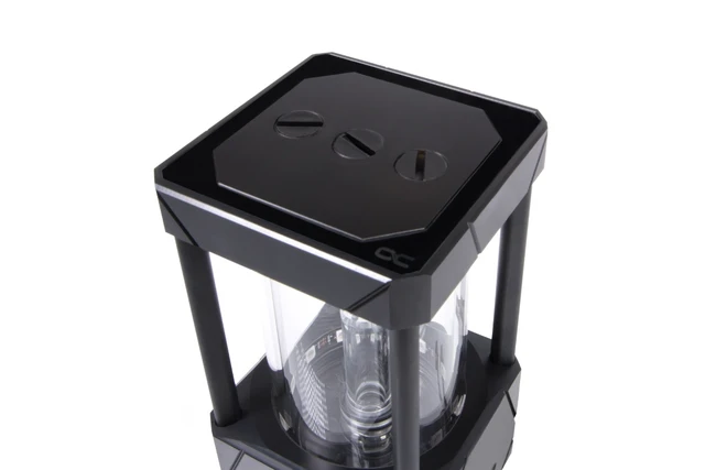 Alt view image 4 of 7 - Alphacool Eisbecher Aurora D5 Acetal/Glass - 150mm incl. Alphacool VPP Apex D5 Reservoir, G1/4, 150 mm, Borosilicate Glass (13327)