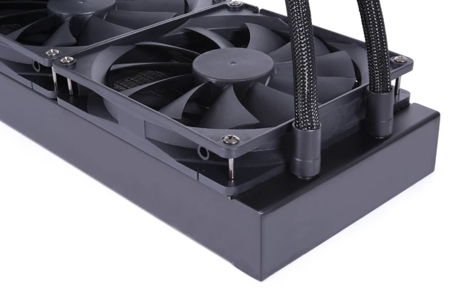 Alt view image 5 of 7 - alphacool core ocean t38 cpu aio, 420mm radiator