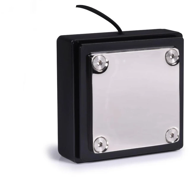Alt view image 3 of 6 - Alphacool Eisblock XPX Aurora Edge - Full Brass Black Digital RGB CPU Water Block, G1/4, Nickel Plated Copper (13082)