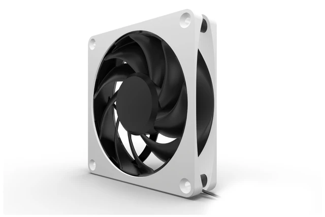 Alt view image 5 of 7 - Alphacool Apex Stealth Metal Fan 2000rpm White - 120x120x25mm, 120mm, 4-Pin PWM, 2.09 mmH2O, 47 CFM, 12V (13820)