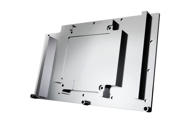 Alt view image 6 of 6 - Alphacool Core Geforce RTX 5090 Reference Waterblock with Backplate, G1/4, Chrome Plated Copper, ARGB (10242)