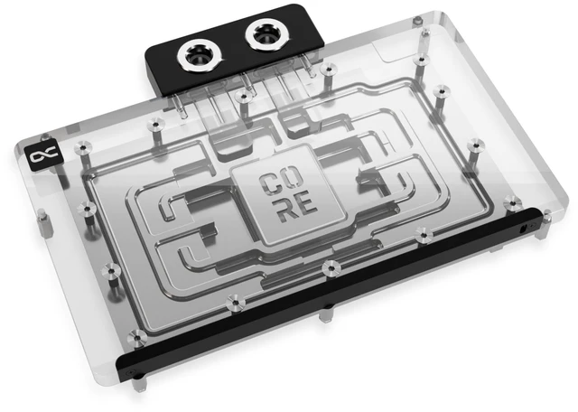 Alt view image 2 of 6 - Alphacool Core Geforce RTX 5090 Gamerock + Phantom Waterblock with Backplate, G1/4, Chrome Plated Copper, ARGB (10259)