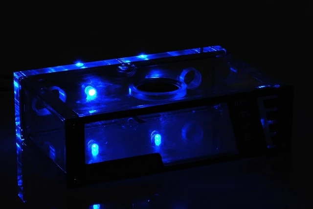 Alt view image 3 of 6 - Alphacool Repack Single Bay Reservoir (Rev.2), G1/4, Acrylic (15039)