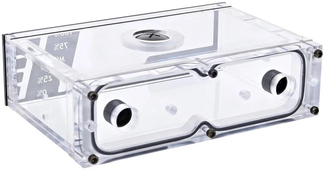 Alt view image 2 of 6 - Alphacool Repack Single Bay Reservoir (Rev.2), G1/4, Acrylic (15039)