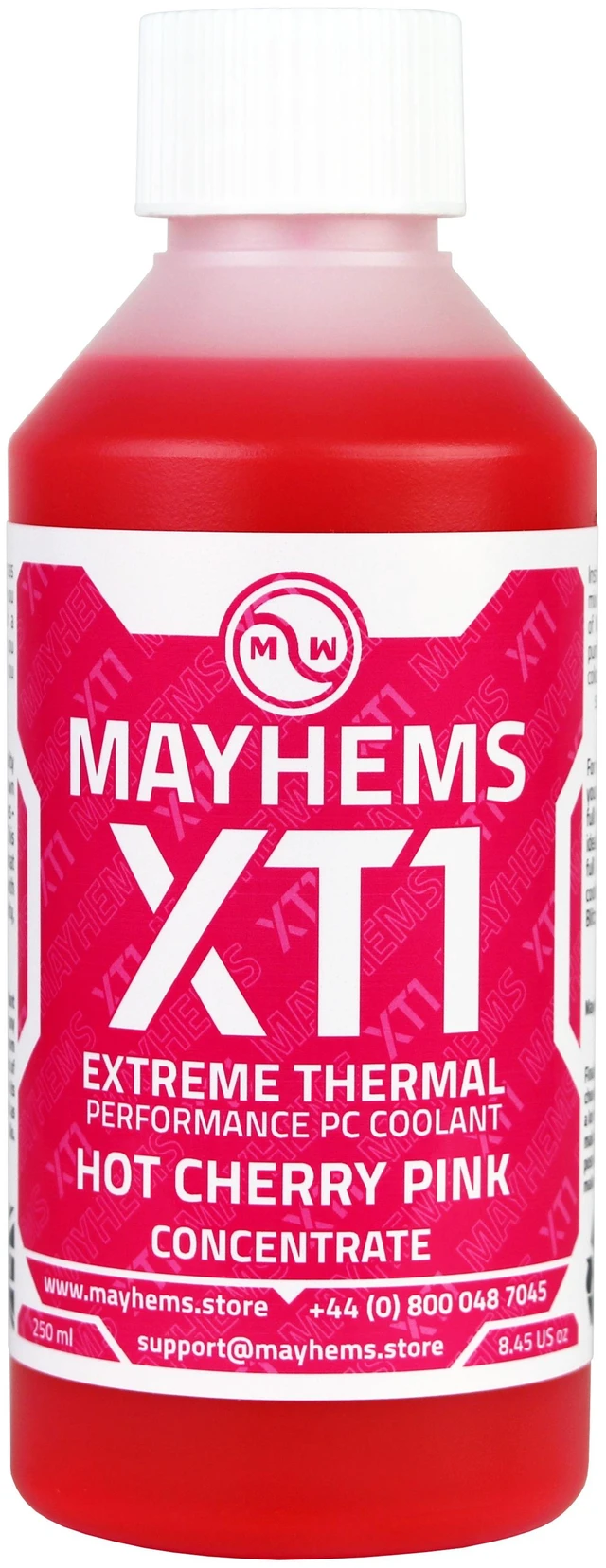 Main image of Mayhems XT-1 Nuke V2 Concentrate Coolant - UV Pink | 250ml (MXT1UVPI250)