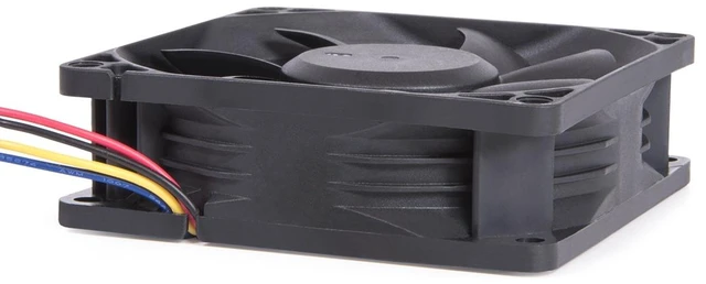 Alt view image 3 of 4 - Alphacool ES 80mm 800-6.000rpm Fan ( 80x80x25mm ) - Two Ball Bearing - PWM - JE8025B12V (24829)