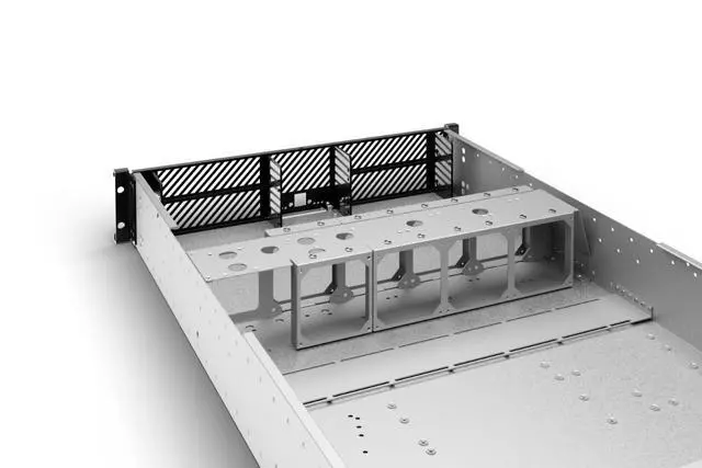 Alt view image 5 of 7 - Alphacool ES 2U 19" Watercooling ServerRack Case REV1 (14677)