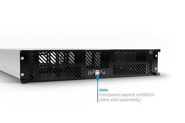 Alt view image 7 of 7 - Alphacool ES 2U 19" Watercooling ServerRack Case REV1 (14677)