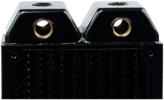 Alt view image 2 of 13 - Alphacool NexXxos Monsta Radiator 120, 120mm x 1, Single Fan, Black