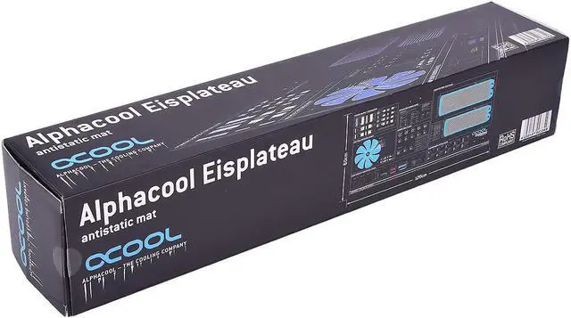 Alt view image 2 of 7 - Alphacool Eisplateau Extreme Super Large Anti-Static Work-Mat Modification and Assembly Surface (Over 47" x 23" in Size) (90334)