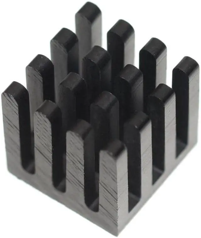 Main image of Black Chipset Heatsink - 10mm x 10mm x 10mm (CSHS-10)