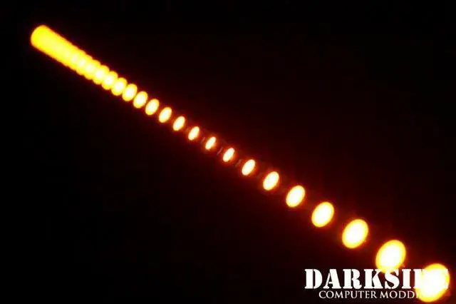 Main image of DarkSide 12" CONNECT Dimmable Rigid LED Strip - Orange (DS-0305)