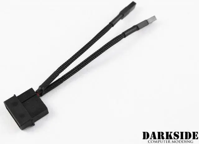 Main image of DarkSide CONNECT Y-Cable | 4" | 4-Pin Molex - Type 6s (DS-0371)