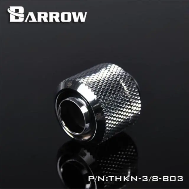 Main image of Barrow G1/4" Thread 3/8" ID x 1/2" OD Compression Fitting - Silver (THKN-3/8-B03-Silver)