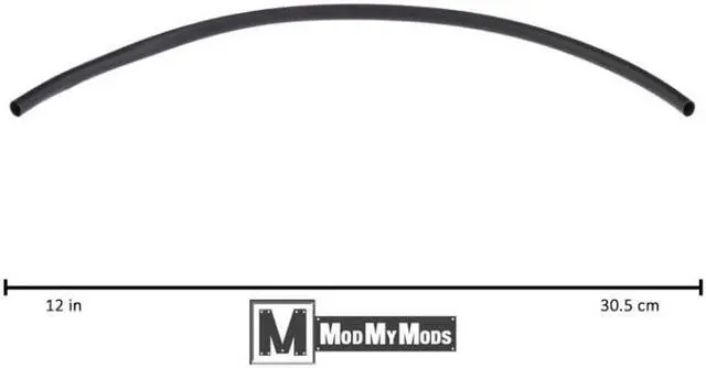 Main image of ModMyMods 1/4" (6mm) 3:1 Heatshrink Tubing - Black (MOD-0159)