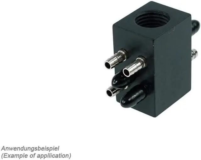 Alt view image 2 of 2 - Alphacool MCX Seal Plug 10 pcs Kit - Black (29107)