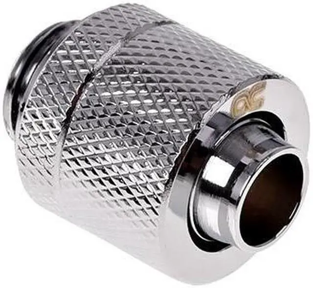 Main image of Alphacool HF G1/4 3/8"ID x 1/2"OD Compression Fitting - Chrome - Six Pack (17386)
