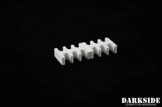 Main image of Darkside 12-Pin Cable Management Holder- White (3DS-0004)