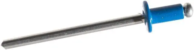 Alt view image 2 of 2 - ModMyMods 1/8" (3mm) Domed Aluminum Rivets - Blue - 10 Pack (MOD-0192)