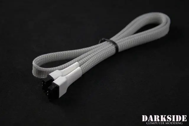 Main image of Darkside 60cm (24") SATA 3.0 180° to 180° Data Cable with Latch -Titanium Gray 7P (DS-0825)