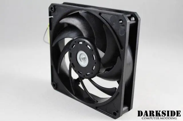 Alt view image 3 of 4 - Gentle Typhoon Performance Radiator Fan - 1150rpm, 37cfm - Black Edition (D1225C12B5AP-71)