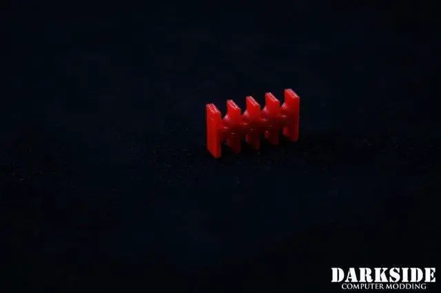Alt view image 2 of 2 - Darkside 8-Pin Cable Management Holder- Red (3DS-0009)