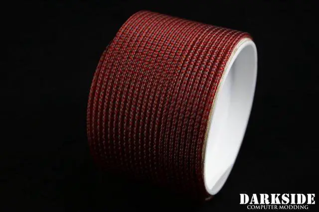 Alt view image 2 of 2 - Darkside 2mm (5/64") High Density Cable Sleeving - UV Lava II (DS-0774)