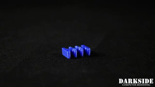 Alt view image 2 of 2 - Darkside 6-Pin Cable Management Holder- Dark Blue (3DS-0065)