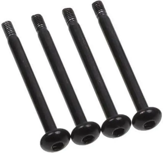 Main image of Alphacool NexXxos Fan Mounting Screw, M3 x 35mm, Black, 4-pack