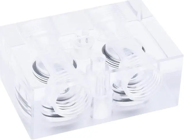 Alt view image 6 of 6 - Alphacool GPX SLI Connector - Single | Plexi (12396)