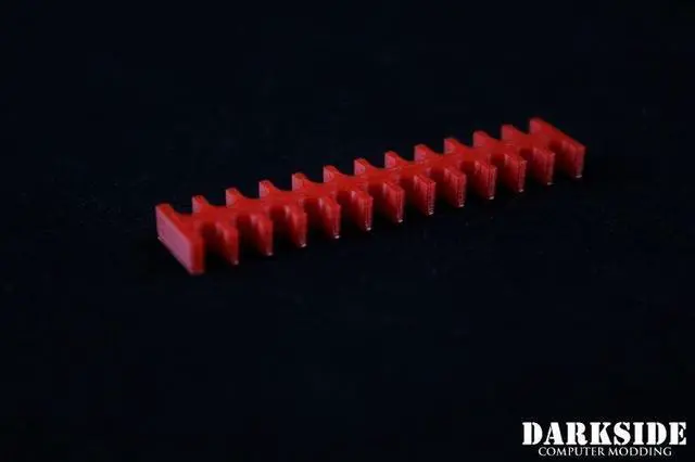 Main image of Darkside 24-Pin Cable Management Holder- Red ( 3DS-0008)